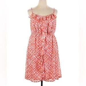 LANE BRYANT Knee Length Ruffled Dress 22/24
